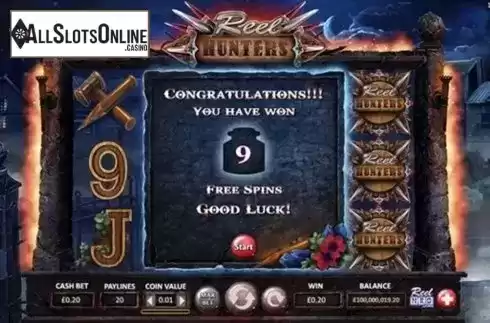 Free Spins 1. The Reel Hunters from ReelNRG