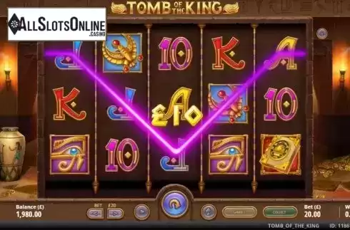Win Screen 1. Tomb of the King from Gluck Games