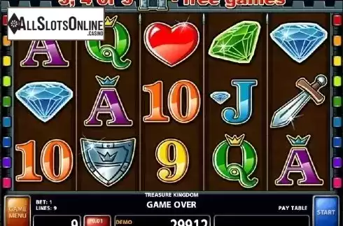 Screen 1. Treasure Kingdom from Casino Technology