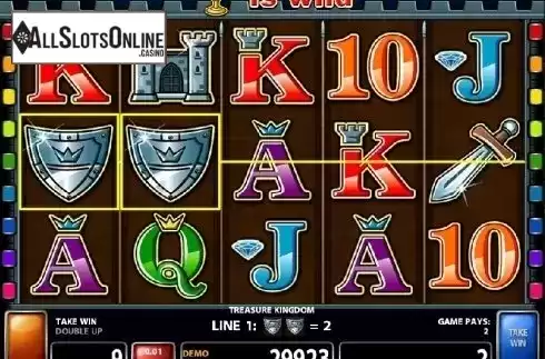 Screen 3. Treasure Kingdom from Casino Technology