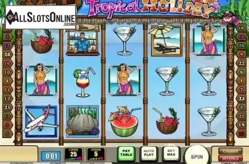 Screen 1. Tropical Holiday from Play'n Go