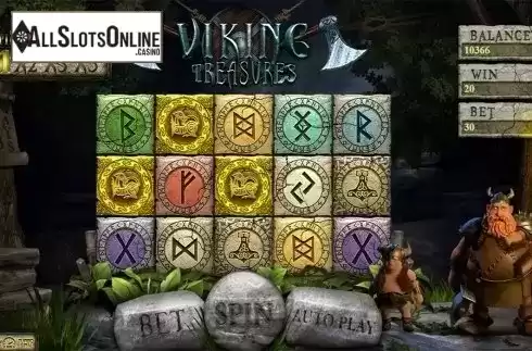 Bonus game win screen. Viking Treasures (BetConstruct) from BetConstruct