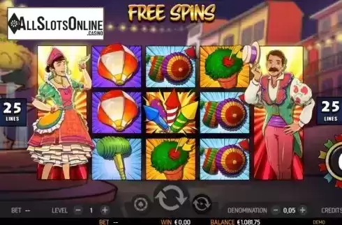 Free Spins screen 3