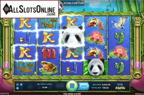 Win Screen 2. Wild Giant Panda from EAgaming