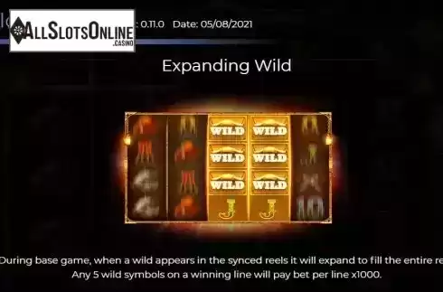 Expanding Wild screen