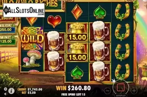 Free Spins. Wild Wild Riches from Pragmatic Play