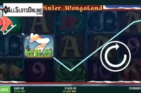 Win screen 3. Winter Wongaland from Slot Factory