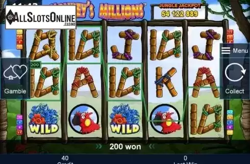 Win. Monkey's Millions from Greentube