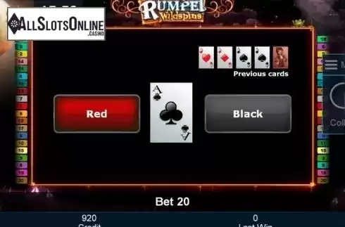 Double Up. Rumpel Wildspins from Greentube