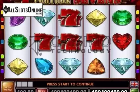 Screen2. 7 Fortune Sevens from Casino Technology