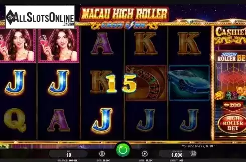 Win Screen 1. Macau High Roller from iSoftBet