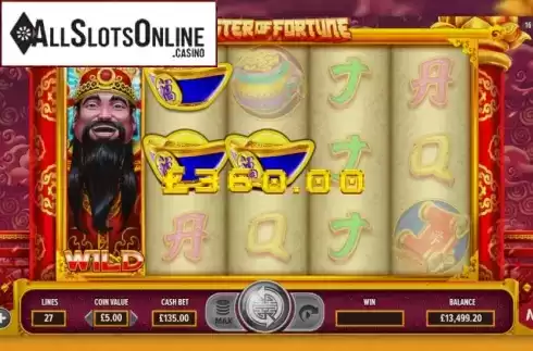 Win Screen 2. Master Of Fortune from NetGaming