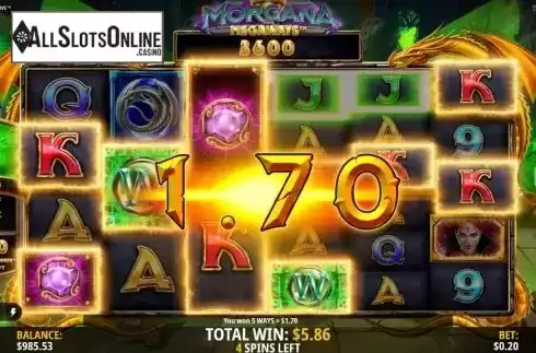 Free Spins 5. Morgana Megaways from iSoftBet