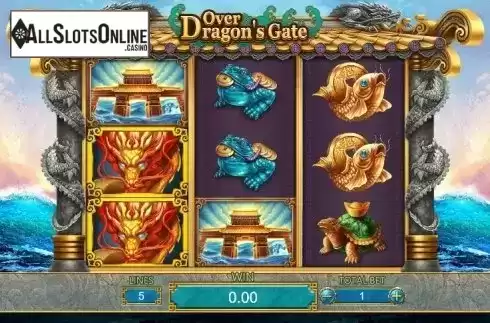 Start screen 2. Over Dragons Gate from Dragoon Soft