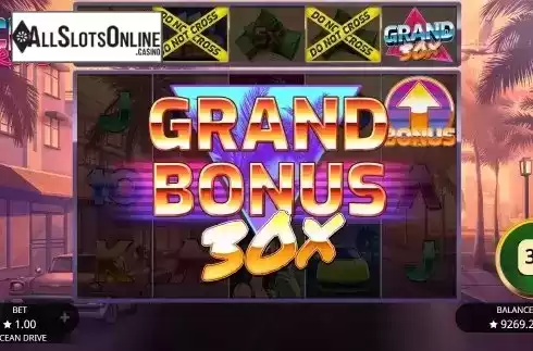 Grand Bonus Win Screen