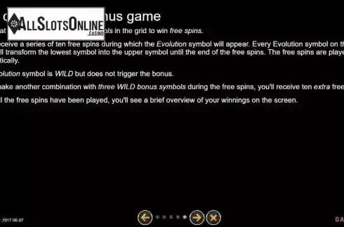 Bonus Game Course. Olympus Evolution from GAMING1