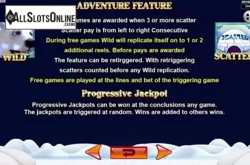 Features 1. Adventure Iceland from Spadegaming