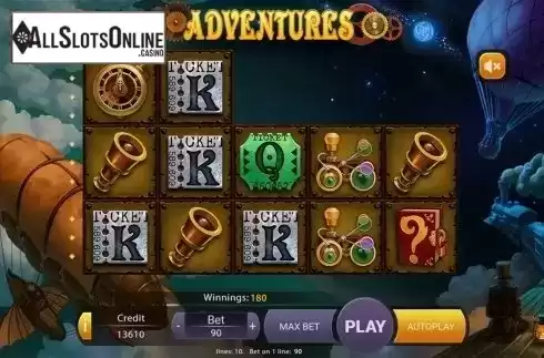 Game workflow 3. Adventures (X Play) from X Play