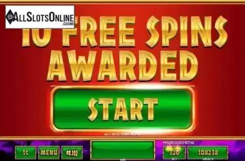 Free spins intro screen. African Adventure from Incredible Technologies