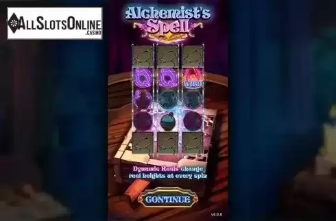 Intro screen. Alchemist's Spell (GamePlay) from GamePlay