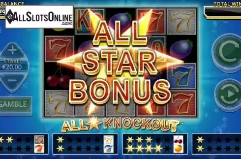 Bonus Game 1. All Star Knockout from Northern Lights Gaming