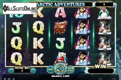 Reel Screen. Arctic Adventures from Spinomenal