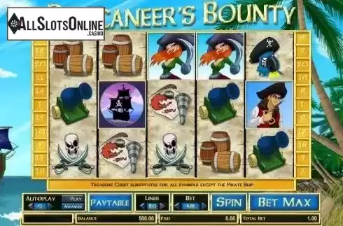 Screen4. Buccaneer's Bounty from Amaya