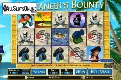 Screen6. Buccaneer's Bounty from Amaya