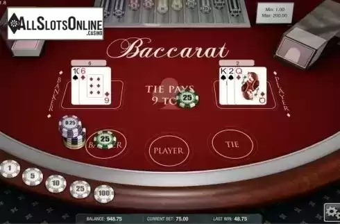 Game Screen. Baccarat (Laifacai) from Others