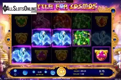Win Screen 1. Battle For Cosmos from GameArt