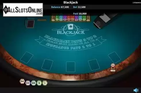 Win Screen. Blackjack 5 Hands from Realistic