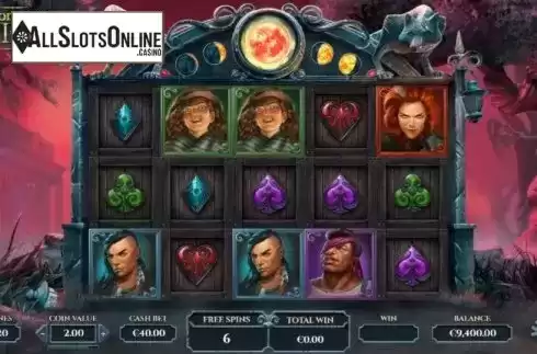 Free Spins 2. Blood Moon Wilds from Yggdrasil