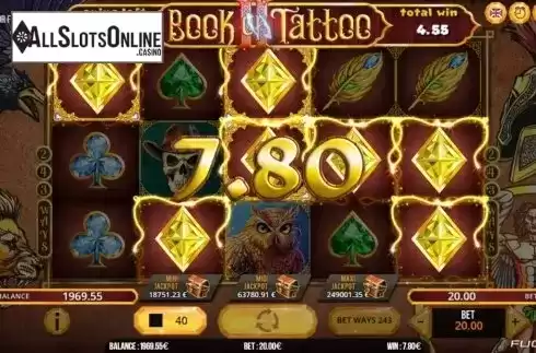 Free Spins 3. Book Of Tattoo 2 from Fugaso