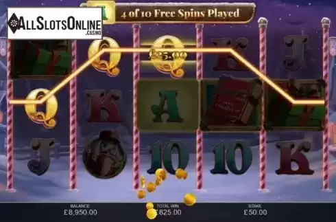 Free Spins 3. Book of Christmas from Inspired Gaming