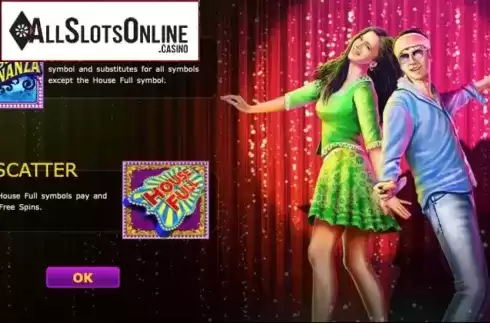 First screen. Bollywood Bonanza from 888 Gaming