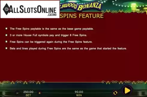 Free spin. Bollywood Bonanza from 888 Gaming