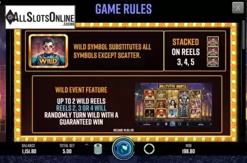 Features. Bollywood Nights from Indi Slots
