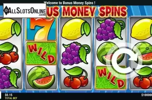 Reel Screen. Bonus Money Spins from Slot Factory
