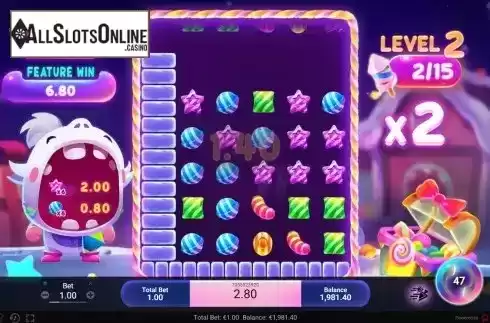 Free Spins Feature Screen