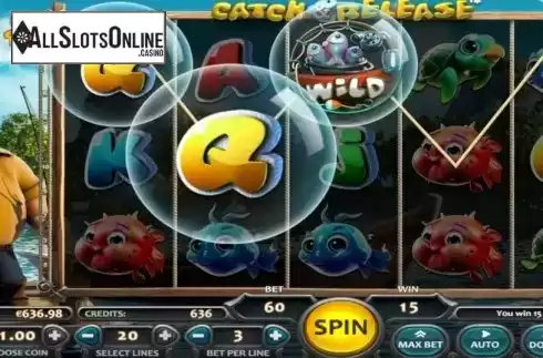 Win Screen 2. Catch and Release from Nucleus Gaming