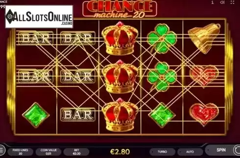 Win Screen 1. Chance Machine 20 from Endorphina