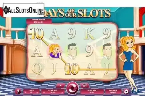 Win screen 2. Days of Our Slots from Arrows Edge