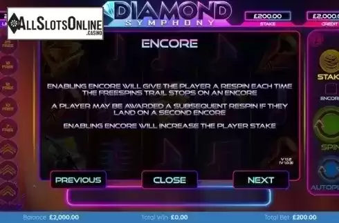 Features 2. Diamond Symphony from Bulletproof Games