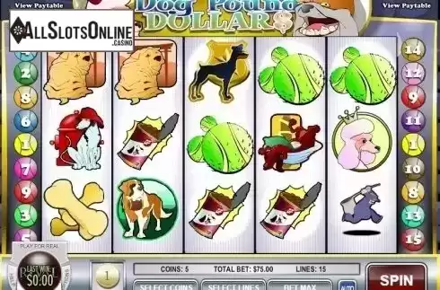 Screen3. Dog Pound Dollars from Rival Gaming