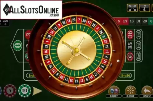 Win screen. European Roulette (1x2 gaming) from 1X2gaming