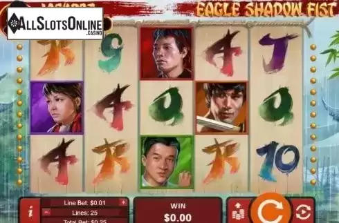 Game Workflow screen . Eagle Shadow Fist from RTG