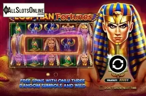 Intro 1. Egyptian Fortunes from Pragmatic Play