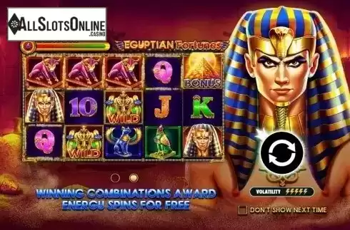 Intro 2. Egyptian Fortunes from Pragmatic Play