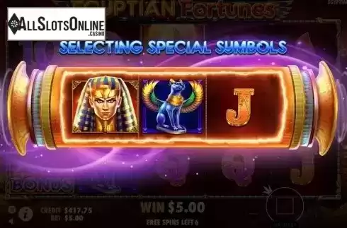 Free Spins Triggered. Egyptian Fortunes from Pragmatic Play