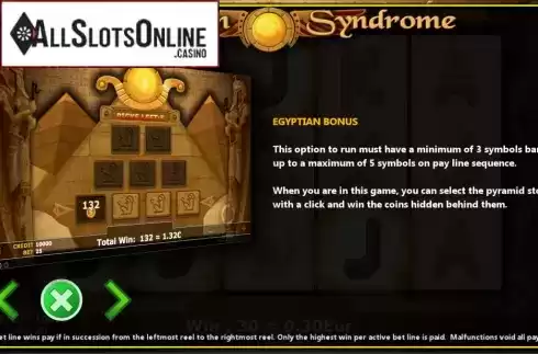 Features 2. Egyptian Syndrome from Fils Game